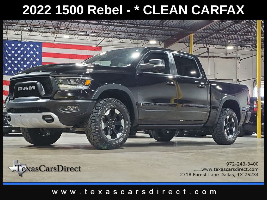 2022 RAM 1500 Rebel Crew Cab 4WD