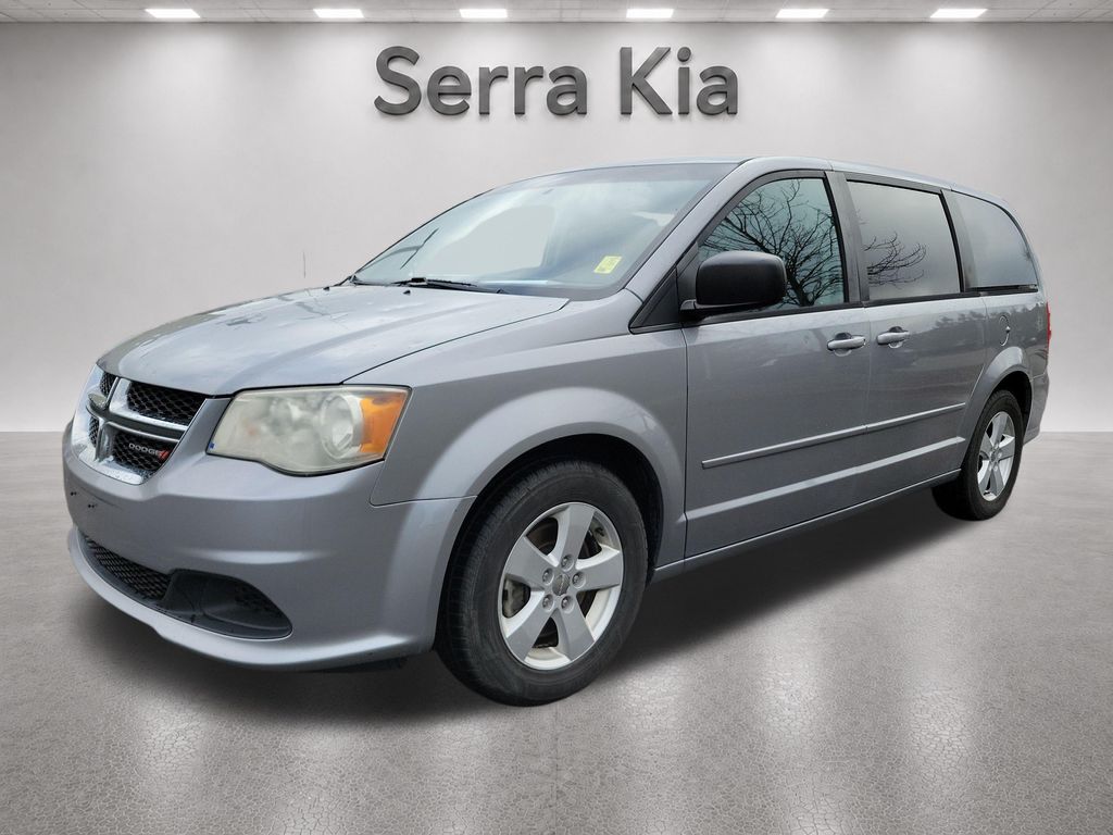 Billet Silver Metallic Clearcoat 2013 Dodge Grand Caravan Minivan Front-Wheel Drive 6-Speed Automatic