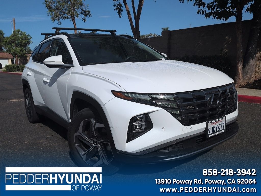Serenity White Pearl 2023 Hyundai Tucson Hybrid Plug-In SUV / Crossover All-Wheel Drive 6-Speed Automatic