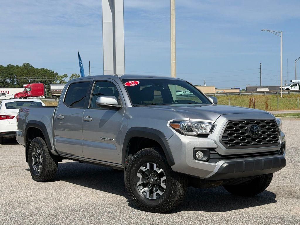 Celestial Silver Metallic 2022 Toyota Tacoma Pickup Truck 4X2 6-Speed Automatic