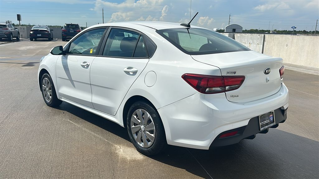 2019 Kia Rio S White at Emmons Autoplex