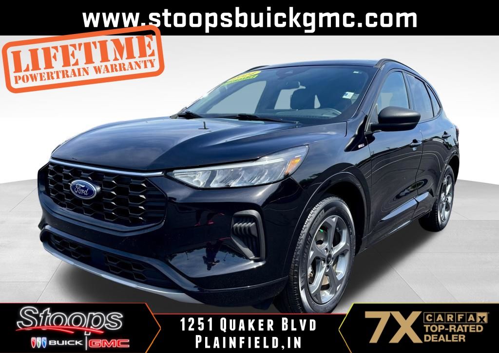 Black Metallic 2024 Ford Escape ST-Line AWD SUV / Crossover All-Wheel Drive 8-Speed Automatic