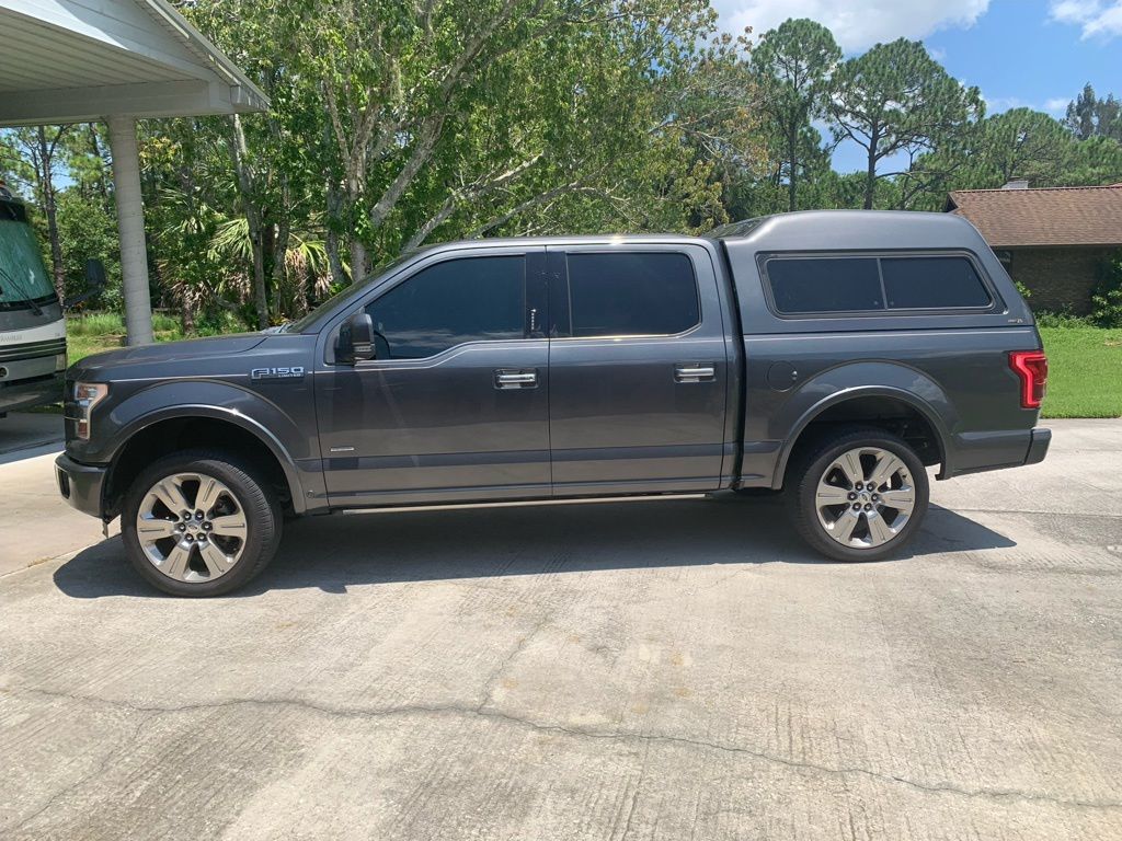 Gray (Magnetic) 2016 Ford F-150 Pickup Truck Four-Wheel Drive 6-Speed Automatic