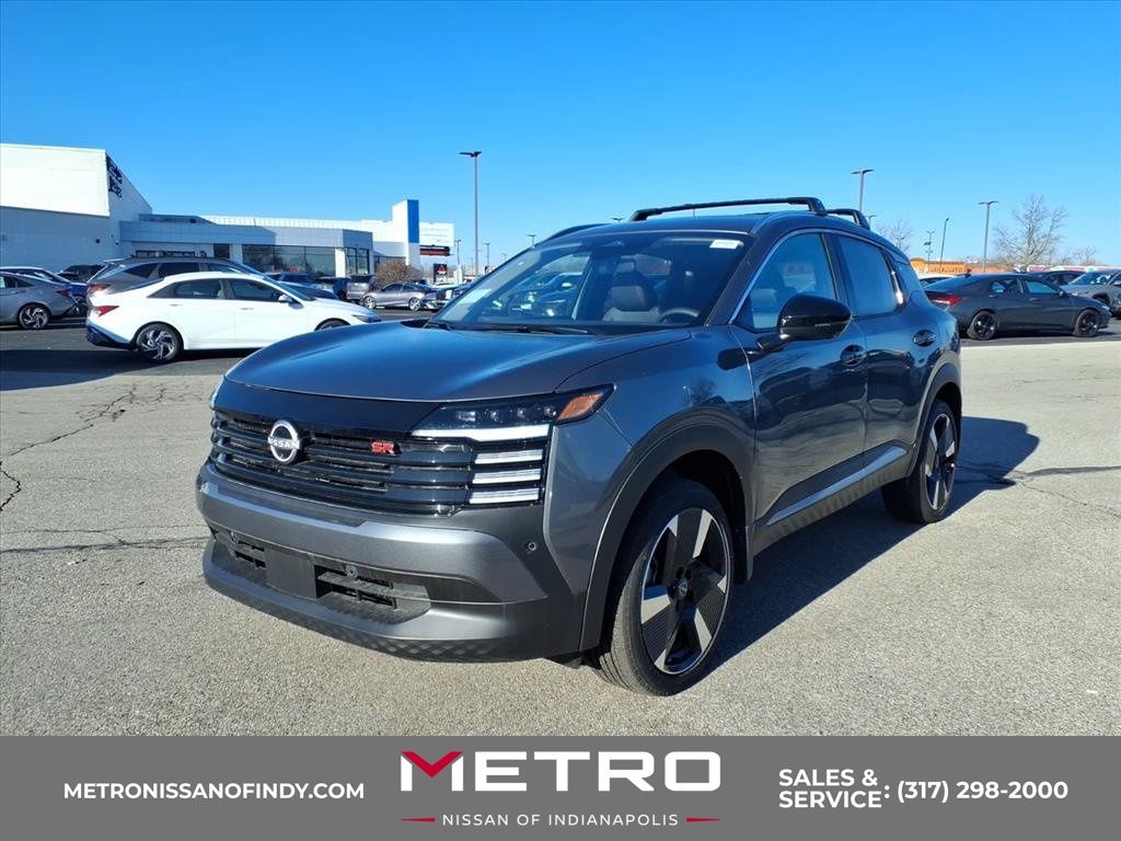 Gray (Gun Metallic) 2026 Nissan Kicks SUV / Crossover Front-Wheel Drive Continuously Variable Transmission