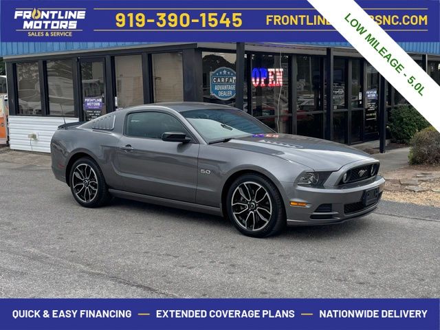 Sterling Gray Metallic 2014 Ford Mustang Coupe Rear-Wheel Drive 6-Speed Manual