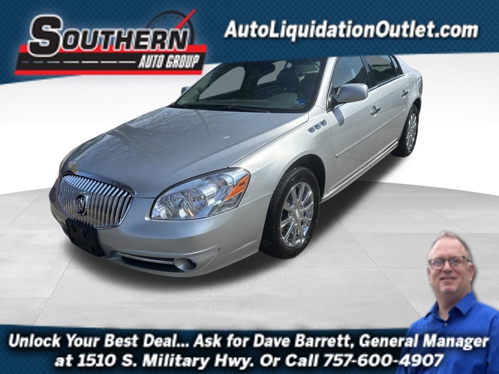 Quicksilver Metallic 2010 Buick Lucerne CXL Premium FWD Sedan Front-Wheel Drive 4-Speed Automatic