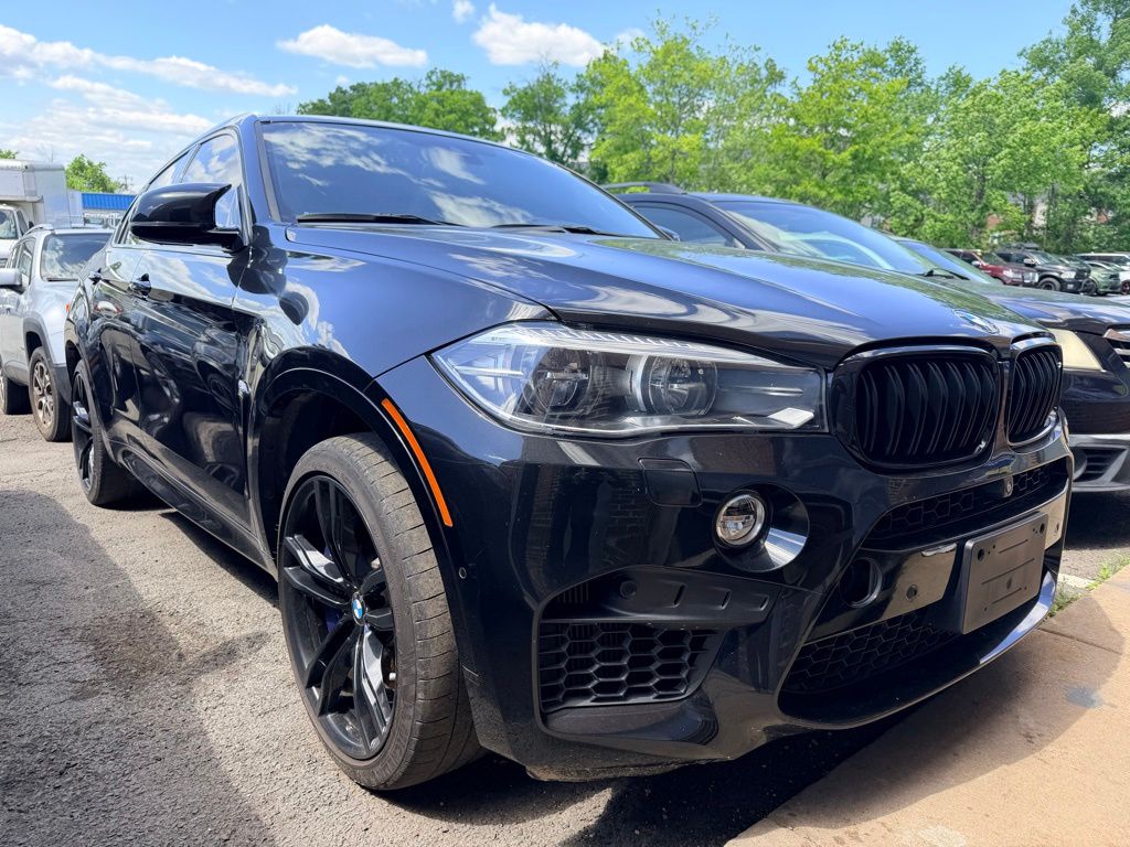 Black Sapphire Metallic 2018 BMW X6 M AWD SUV / Crossover All-Wheel Drive 8-Speed Automatic