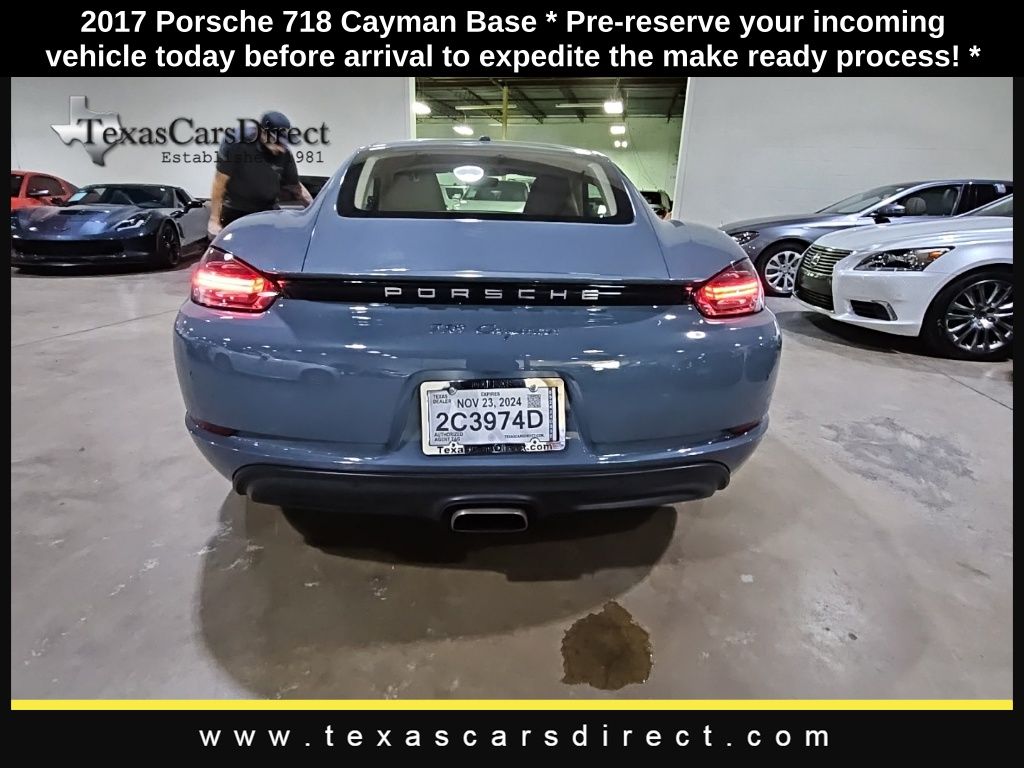 2017 Porsche 718 Cayman Base 13