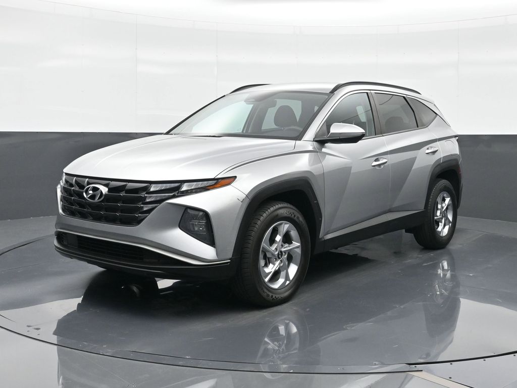 Shimmering Silver 2023 Hyundai Tucson SEL AWD SUV / Crossover All-Wheel Drive 8-Speed Automatic