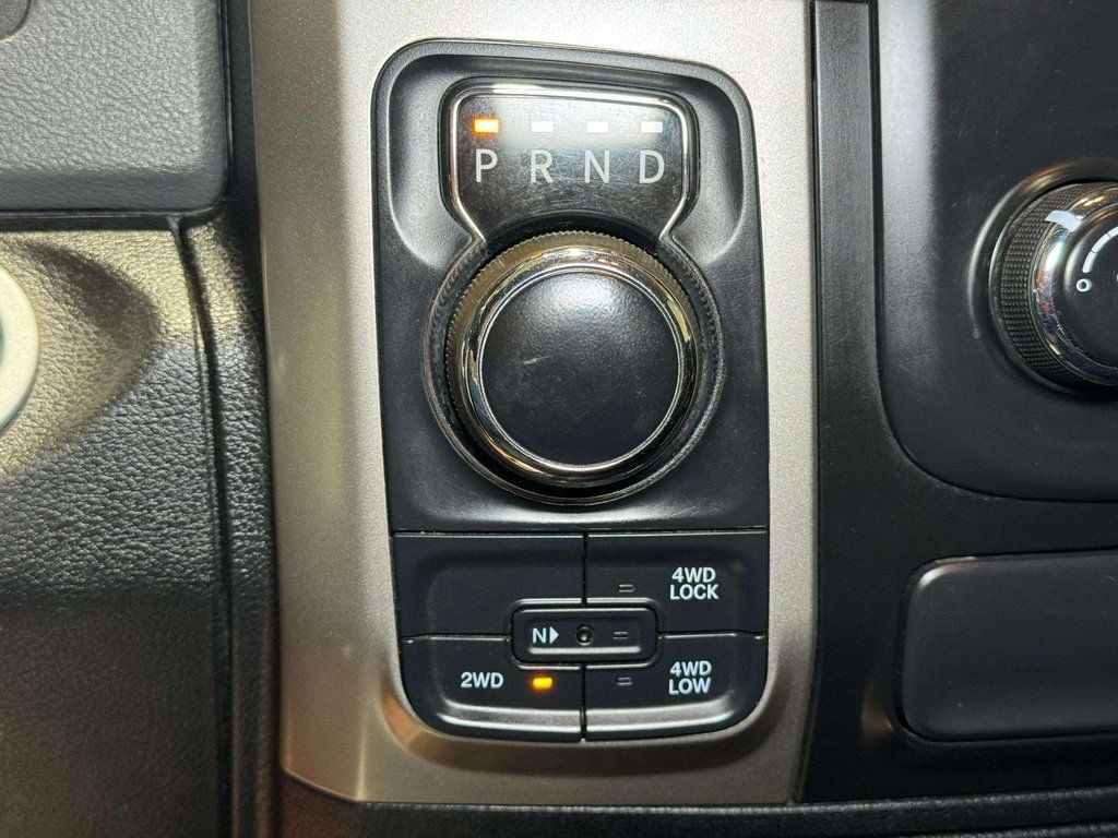 Used 2017 Brilliant Black Crystal Pearlcoat Ram SLT image 11