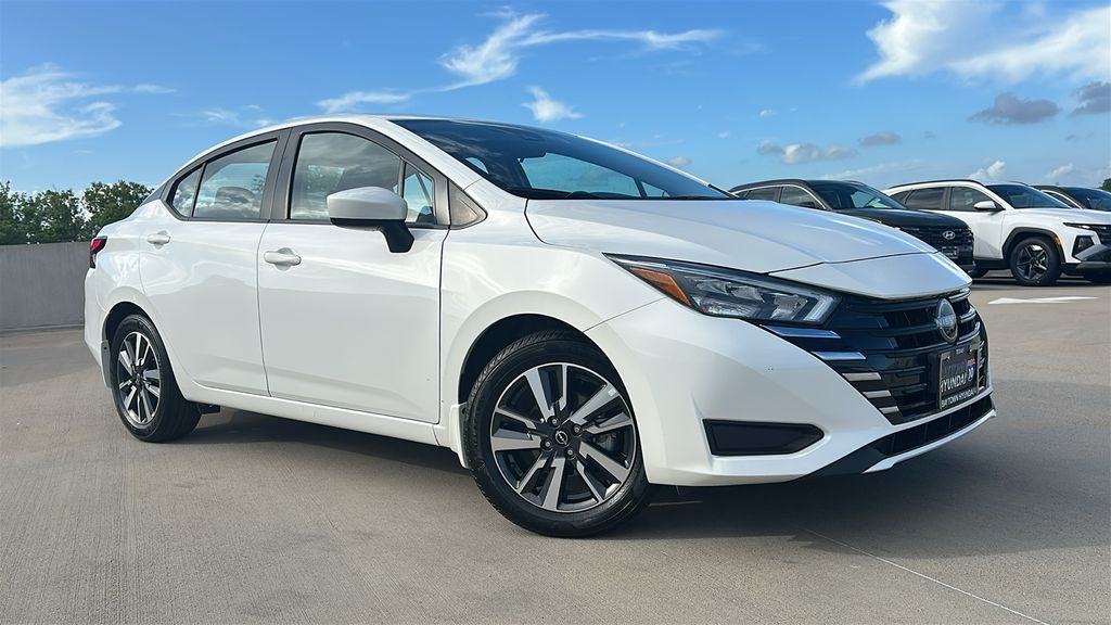 2025 Nissan Versa 1.6 SV White at Wharton Ford
