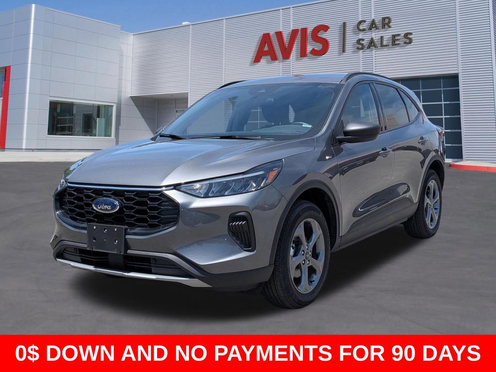 Carbonized Gray Metallic 2025 Ford Escape ST-Line AWD SUV / Crossover All-Wheel Drive 8-Speed Automatic