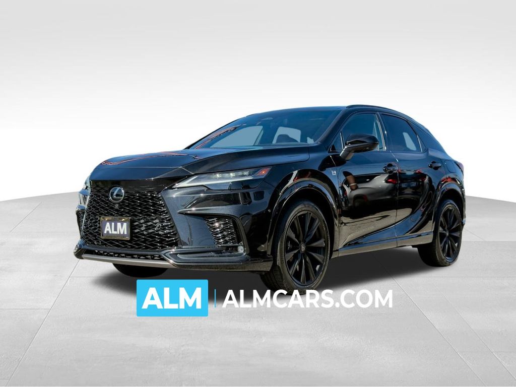 Black (Caviar) 2023 Lexus RX Hybrid SUV / Crossover  6-Speed Automatic