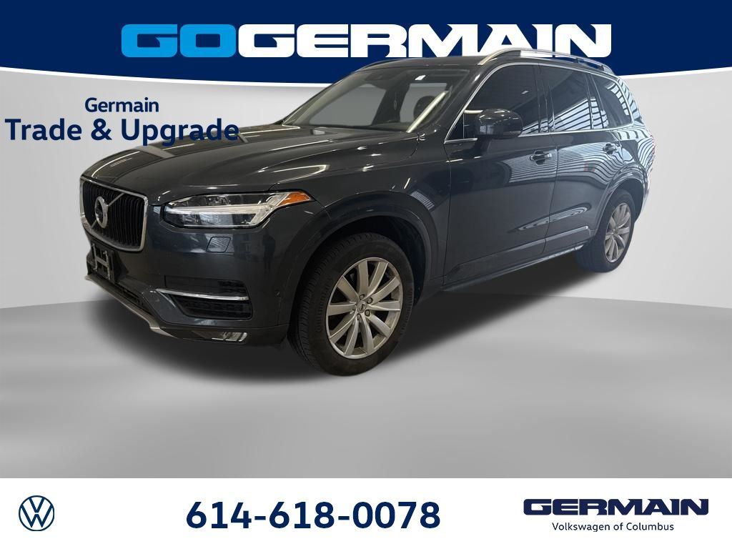 Savile Gray Metallic 2016 Volvo XC90 T6 Momentum AWD SUV / Crossover All-Wheel Drive Automatic