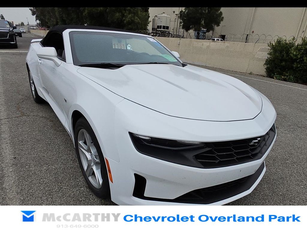 Summit White 2024 Chevrolet Camaro 1LT Convertible RWD Convertible Rear-Wheel Drive Automatic