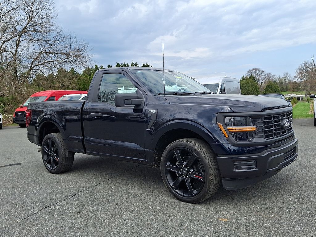 Antimatter Blue Metallic 2025 Ford F-150 XL Regular Cab RWD Pickup Truck 4X2 Automatic