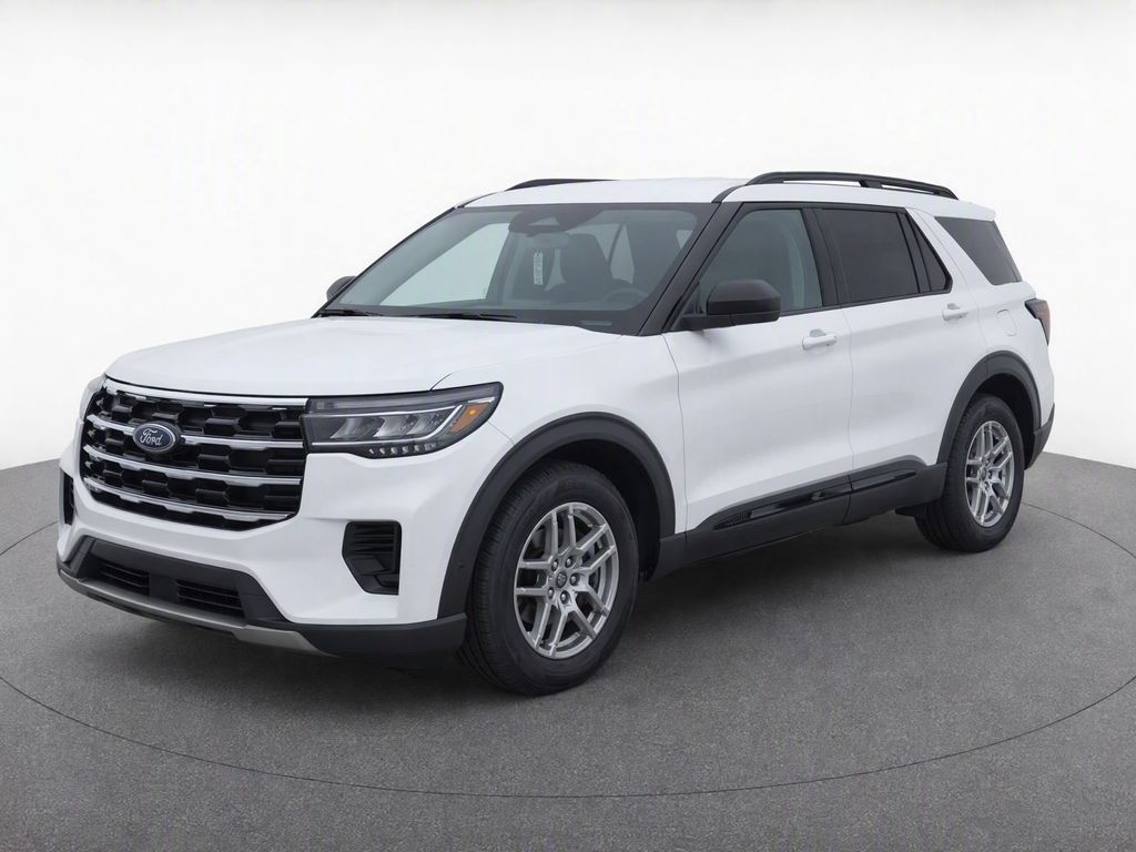New 2026 Space White Metallic Ford Active image 2