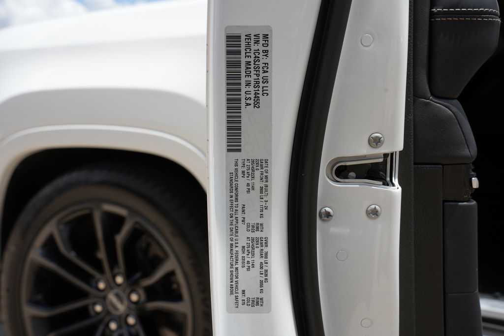 2024 Jeep Grand Wagoneer L Series II White/off-white at Victoria Chrysler Dodge Jeep Ram