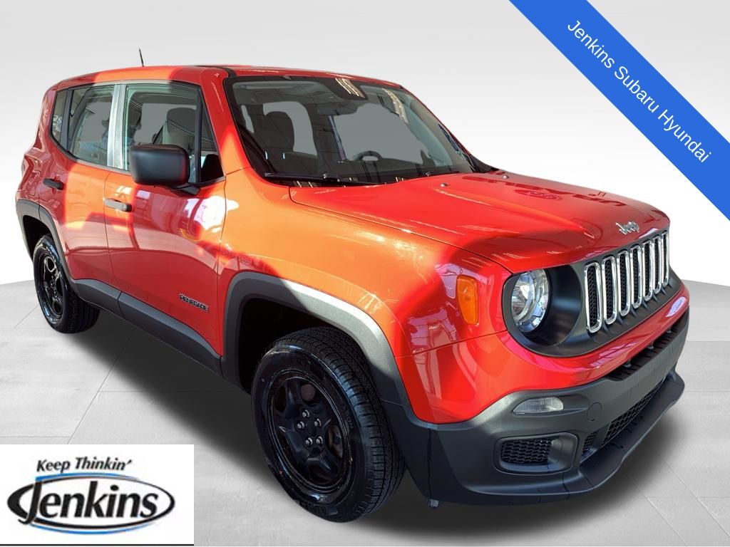Colorado Red 2018 Jeep Renegade Sport 4WD SUV / Crossover Four-Wheel Drive 6-Speed Manual