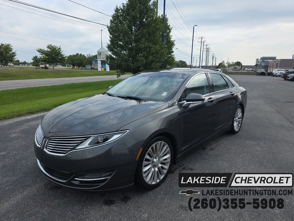 Gray (Magnetic Metallic) 2016 Lincoln MKZ Sedan All-Wheel Drive 6-Speed Automatic