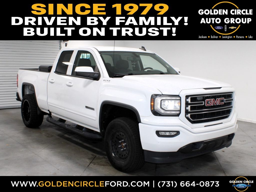 Summit White 2017 GMC Sierra 1500 Pickup Truck Four-Wheel Drive 6-Speed Automatic Overdrive