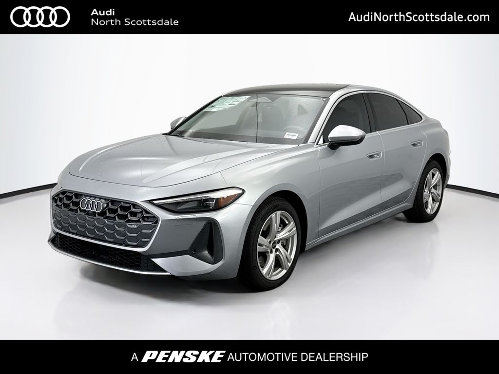 Silver Metallic 2025 Audi A5 Sedan 7-Speed Automatic