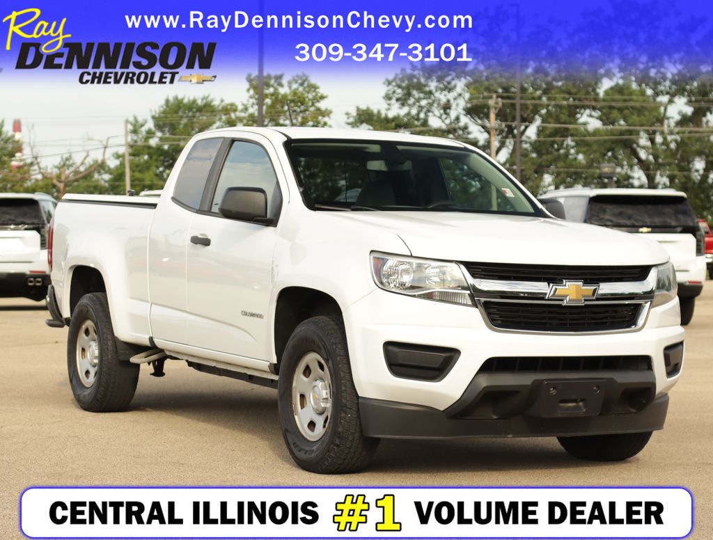 Summit White 2018 Chevrolet Colorado Pickup Truck 4X2 6-Speed Automatic