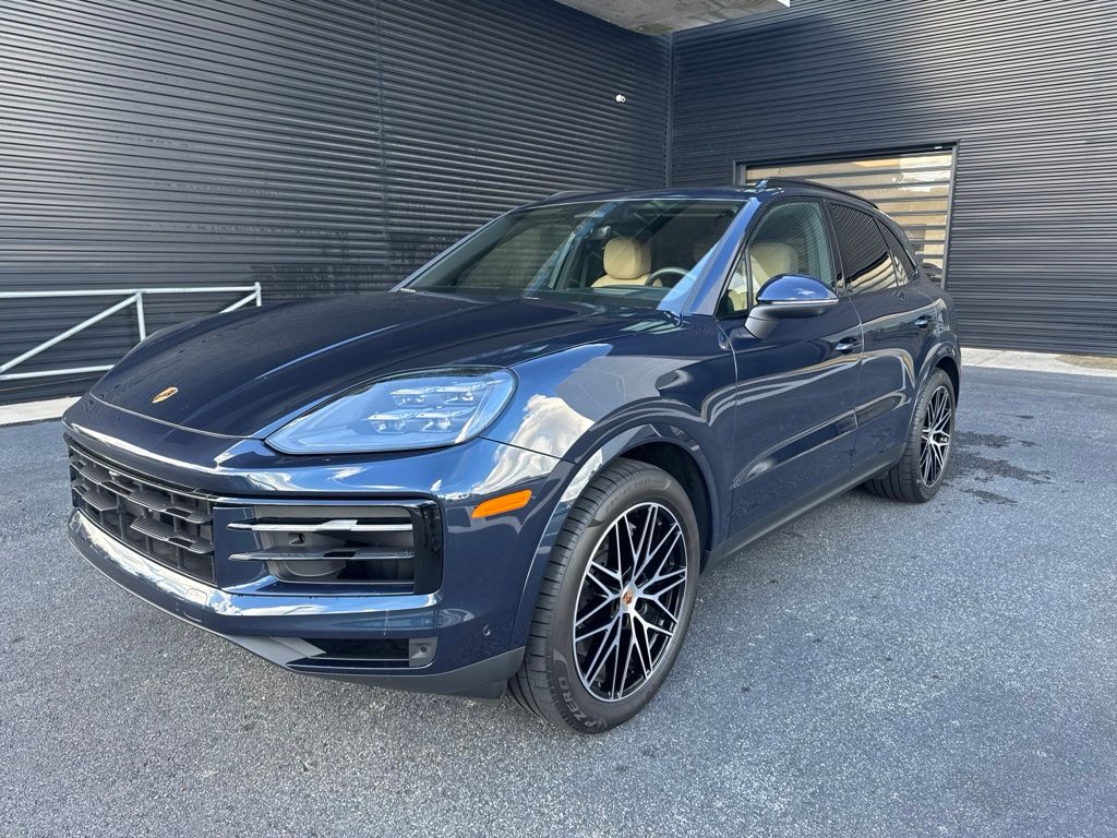 Algarve Blue Metallic 2026 Porsche Cayenne SUV / Crossover All-Wheel Drive 8-Speed Automatic