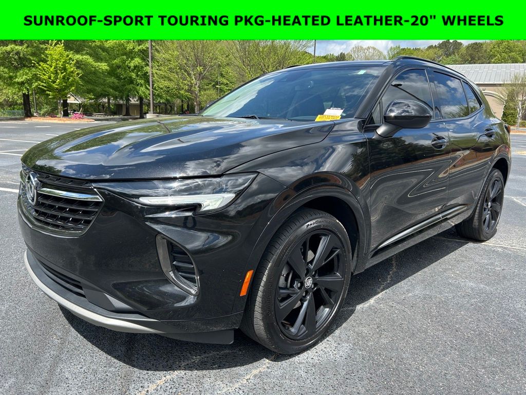 Black (Ebony Twilight Metallic) 2023 Buick Envision Essence FWD SUV / Crossover Front-Wheel Drive 9-Speed Automatic