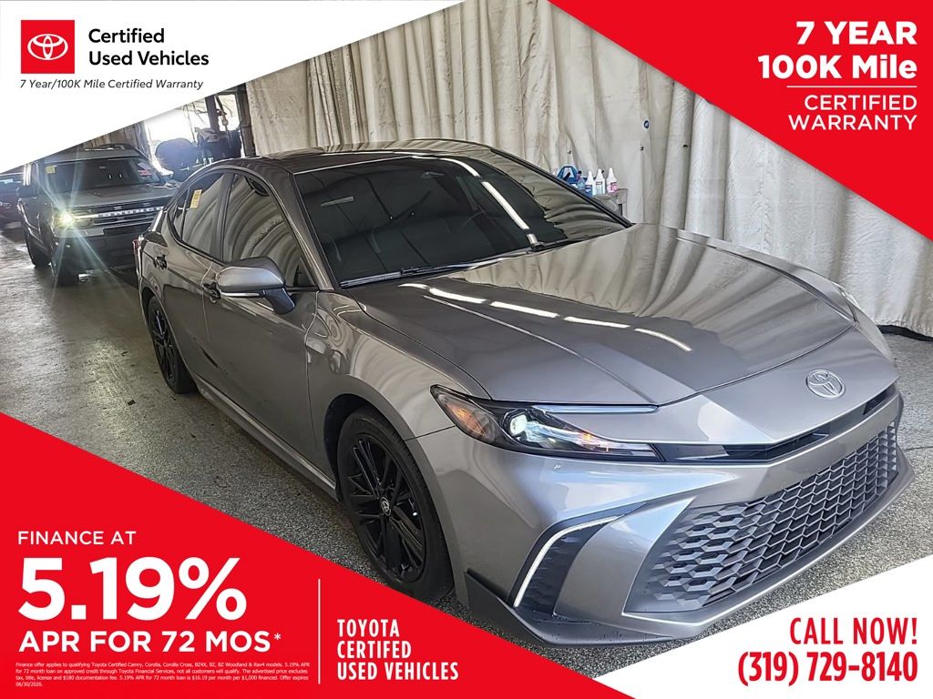 Heavy Metal 2025 Toyota Camry Sedan Front-Wheel Drive Continuously Variable Transmission