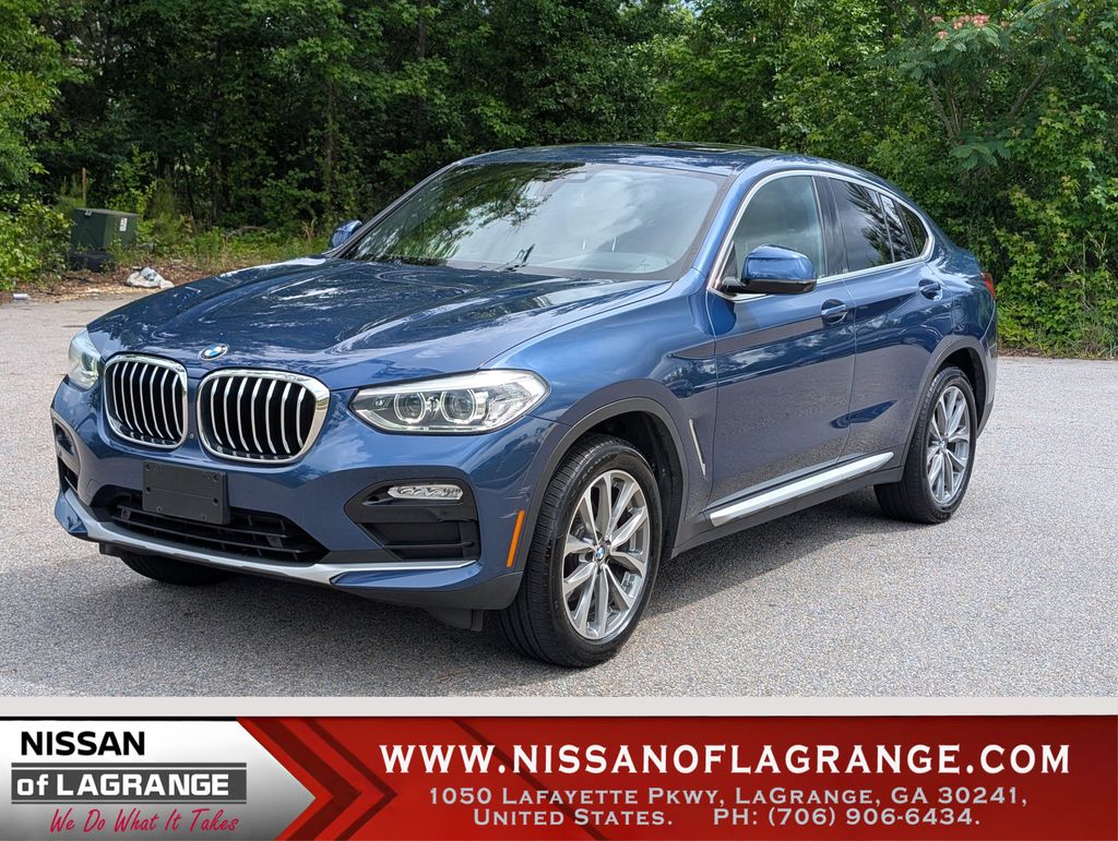 Phytonic Blue Metallic 2019 BMW X4 xDrive30i AWD SUV / Crossover All-Wheel Drive 8-Speed Automatic