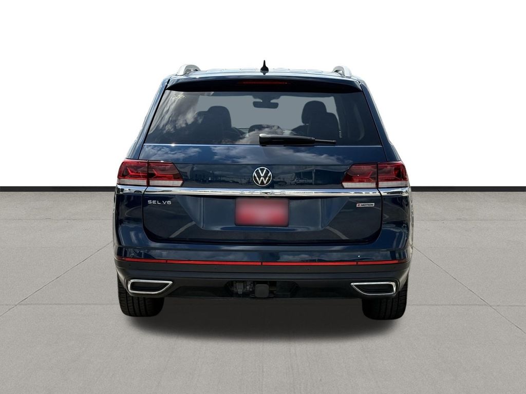 2022 Volkswagen Atlas SEL Blue at Bayway Chrysler Dodge Jeep Ram