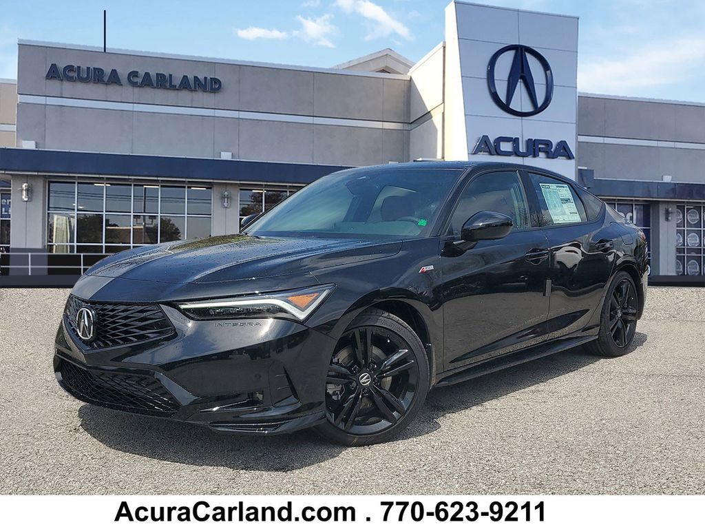 Majestic Black Pearl 2026 Acura Integra FWD with A-SPEC Package Sedan Front-Wheel Drive Continuously Variable Transmission