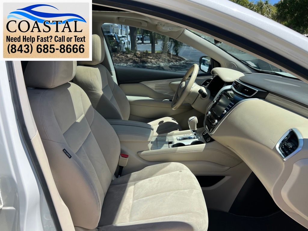 2017 Nissan Murano SV White at Coastal Chevrolet Cadillac