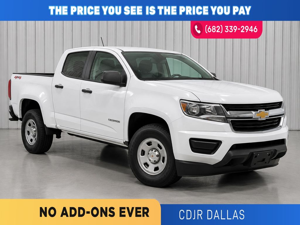 Summit White 2017 Chevrolet Colorado Pickup Truck Four-Wheel Drive 8-Speed Automatic