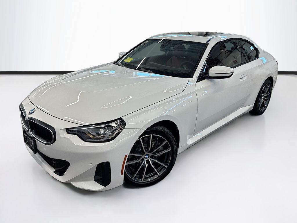 Alpine White 2025 BMW 2 Series Coupe All-Wheel Drive 8-Speed Automatic