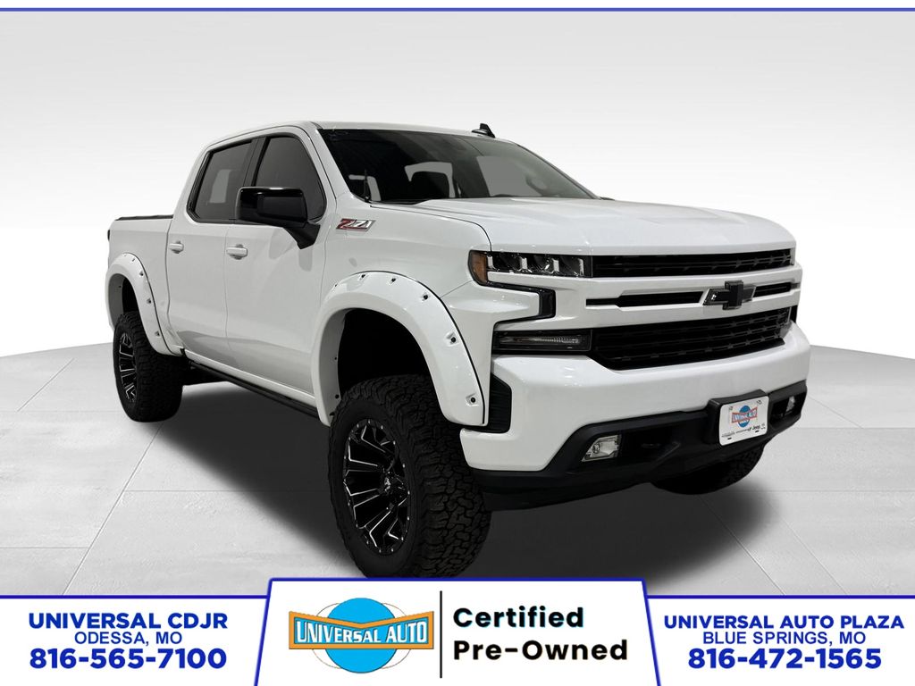 Summit White 2022 Chevrolet Silverado 1500 Pickup Truck Four-Wheel Drive 8-Speed Automatic