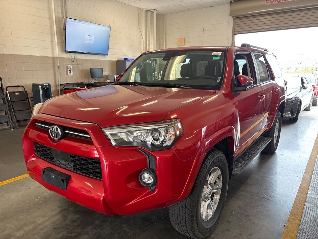 Barcelona Red Metallic 2022 Toyota 4Runner SUV / Crossover Four-Wheel Drive 5-Speed Automatic