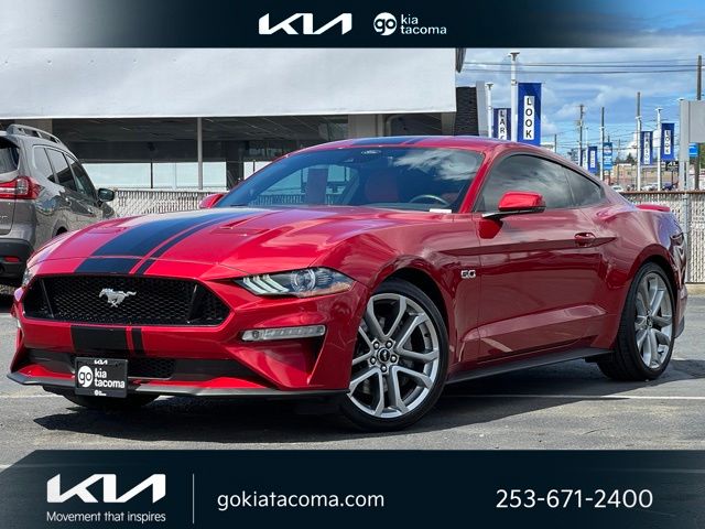 Red Metallic 2023 Ford Mustang Coupe Rear-Wheel Drive Automatic