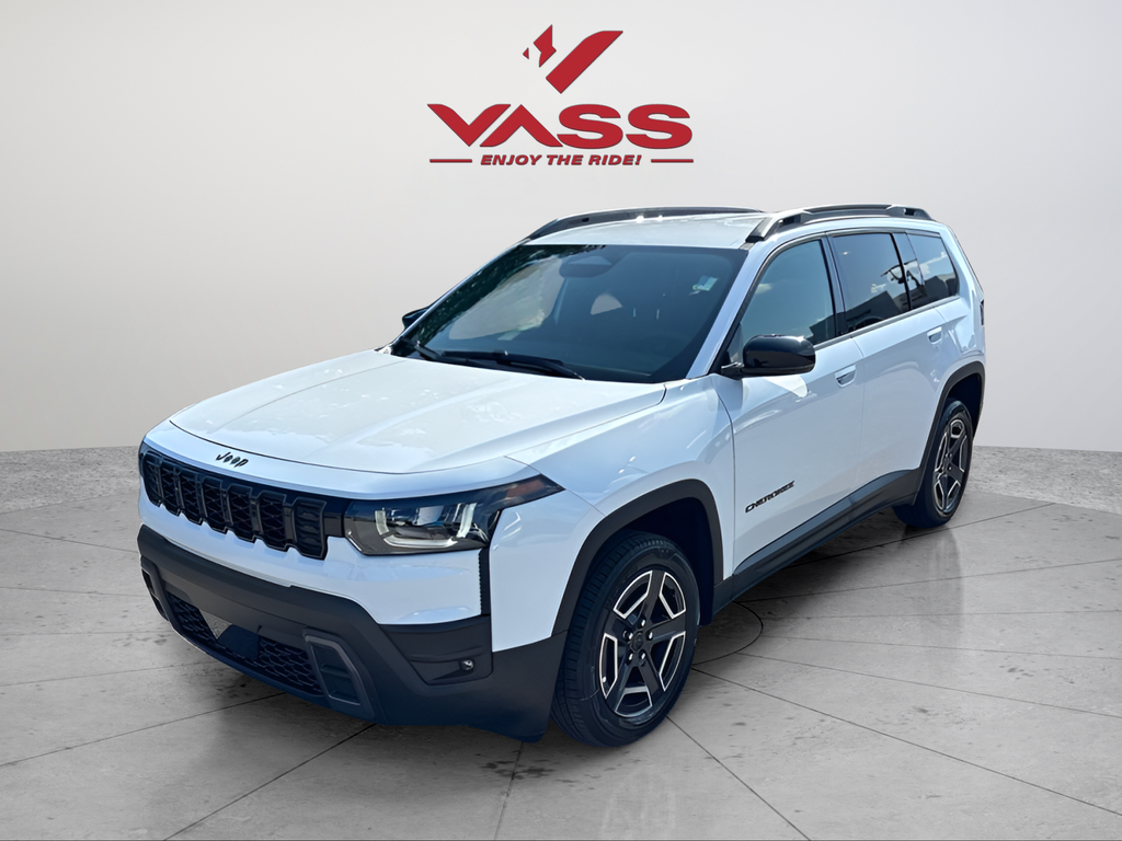 Bright White Clearcoat 2026 Jeep Cherokee SUV / Crossover Four-Wheel Drive Continuously Variable Transmission
