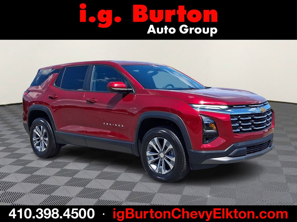 Radiant Red 2026 Chevrolet Equinox SUV / Crossover Front-Wheel Drive Continuously Variable Transmission