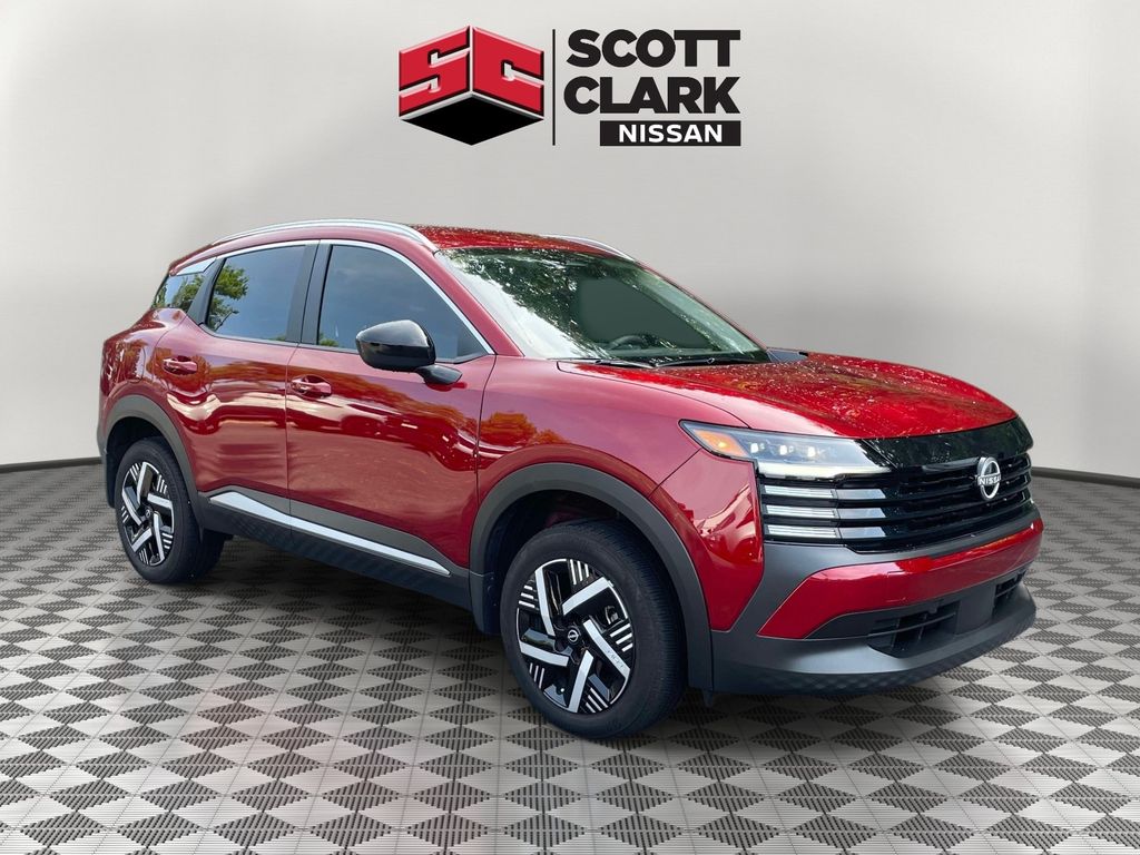 Red 2026 Nissan Kicks SUV / Crossover Front-Wheel Drive Continuously Variable Transmission