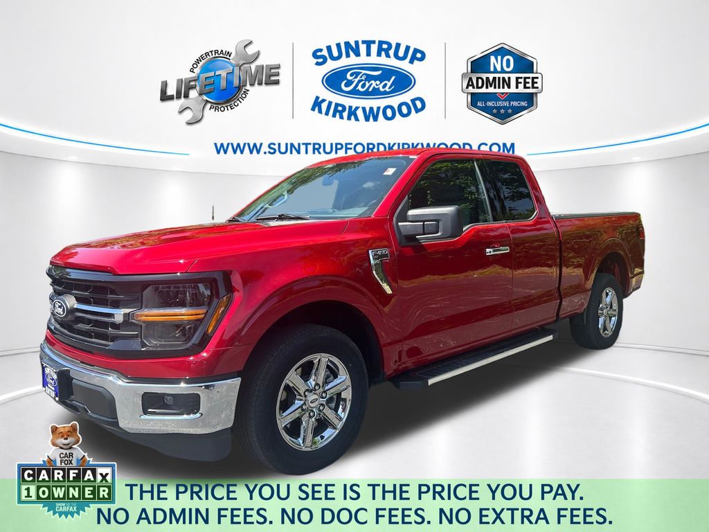 Rapid Red Metallic Tinted Clearcoat 2025 Ford F-150 Pickup Truck 4X2 Automatic