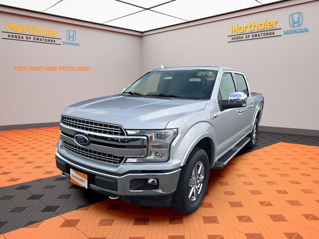 Ingot Silver 2018 Ford F-150 Pickup Truck Four-Wheel Drive Automatic
