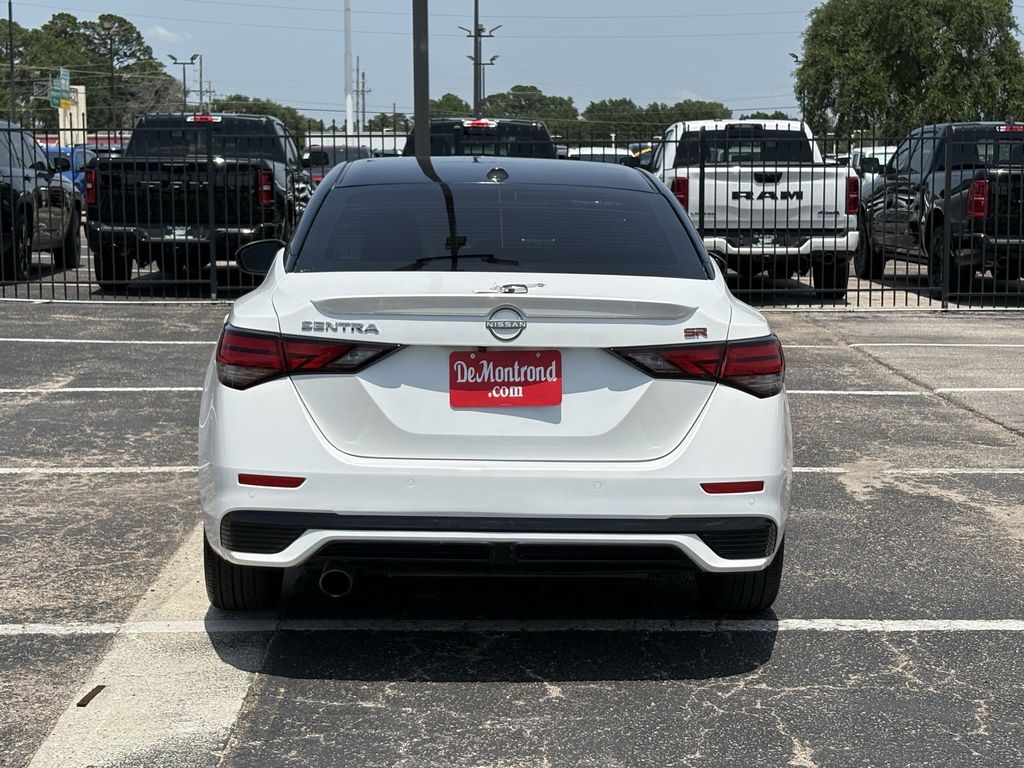 2024 Nissan Sentra SR White at North Houston Mitsubishi