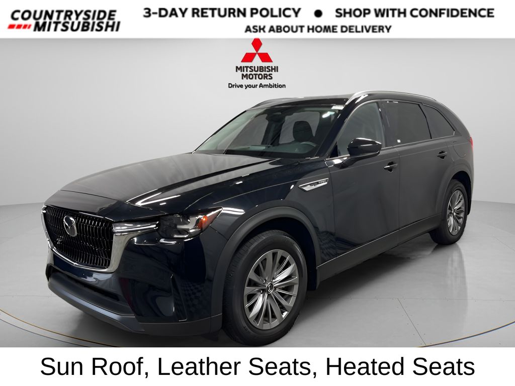 Jet Black Mica 2024 Mazda CX-90 PHEV Preferred AWD SUV / Crossover All-Wheel Drive 8-Speed Automatic