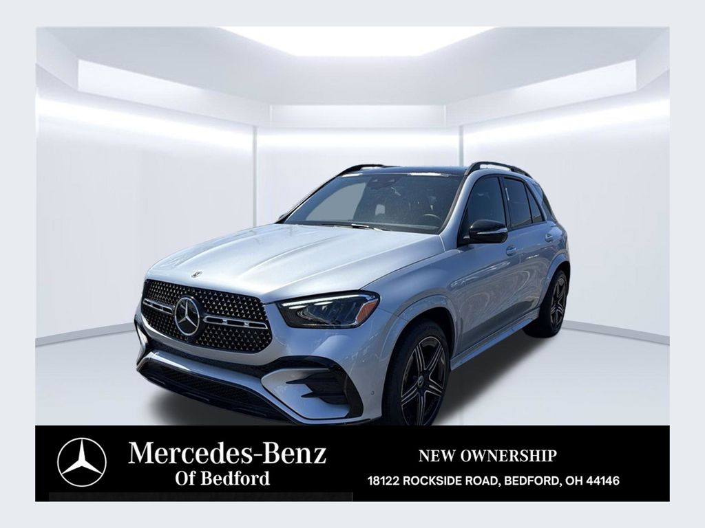 Silver Metallic 2026 Mercedes-Benz GLE SUV / Crossover All-Wheel Drive 9-Speed Automatic