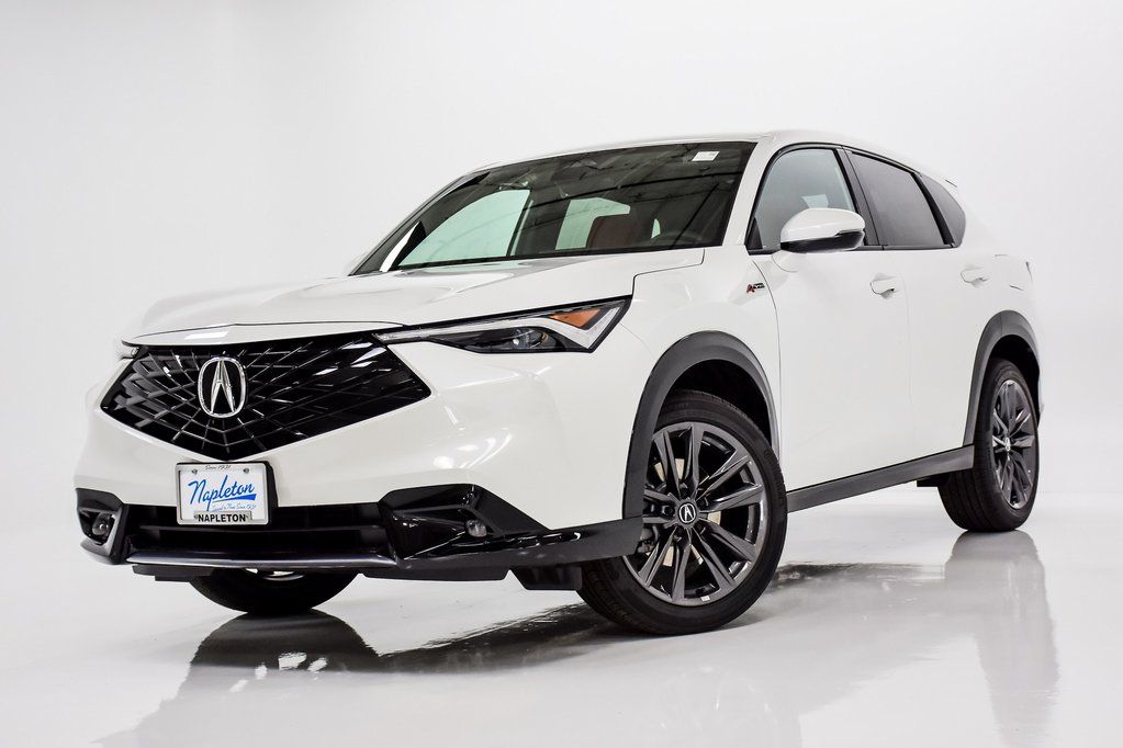Platinum White Pearl 2025 Acura ADX SUV / Crossover All-Wheel Drive Continuously Variable Transmission
