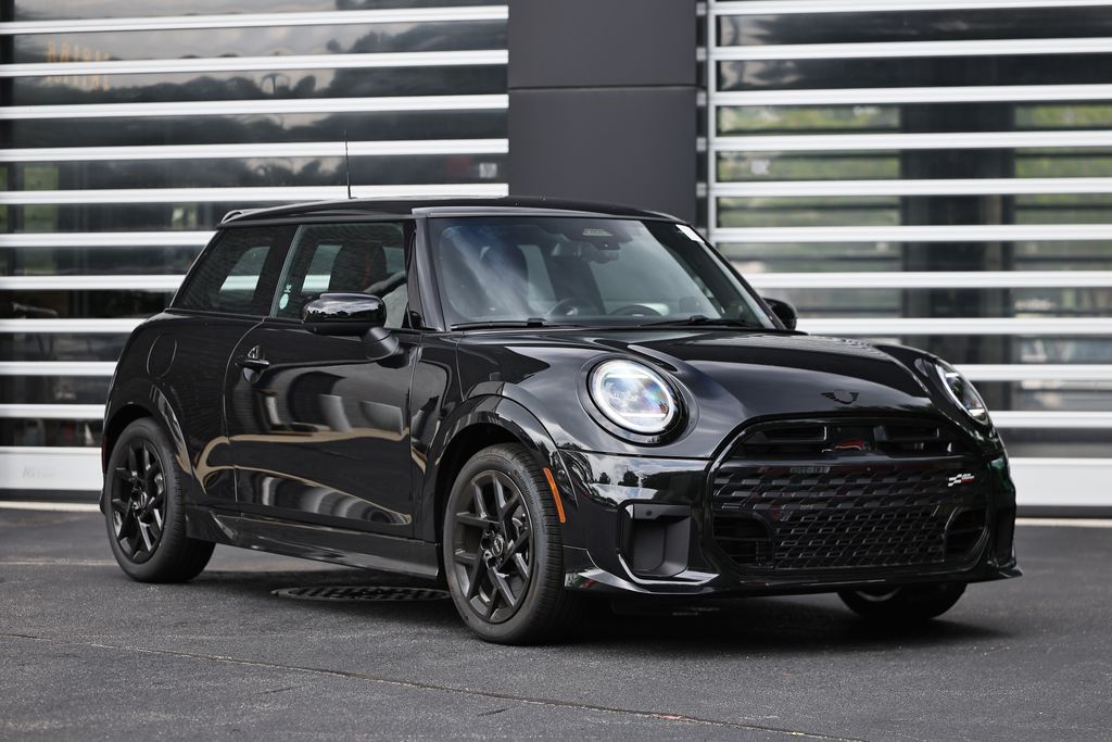 Midnight Black 2026 MINI Cooper Hatchback Front-Wheel Drive 7-Speed Automatic