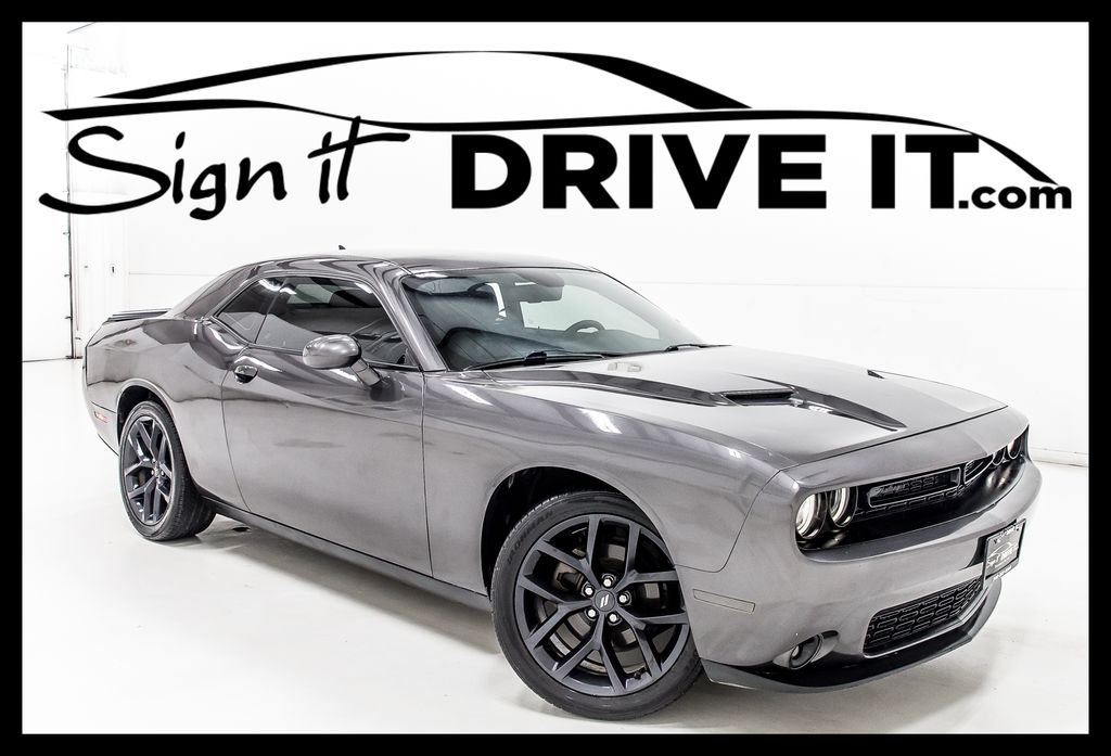 Gray (Granite Crystal Metallic Clearcoat) 2020 Dodge Challenger Coupe Rear-Wheel Drive 8-Speed Automatic